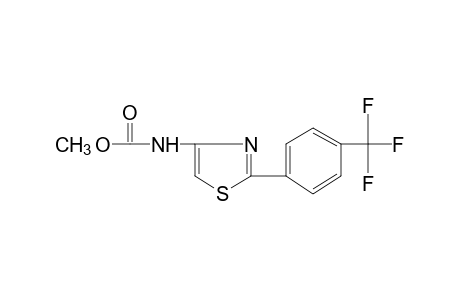 2-(alpha,alpha,alpha-TRIFLUORO-p-TOLYL)-4-THIAZOLECARBAMIC ACID, METHYL ESTER