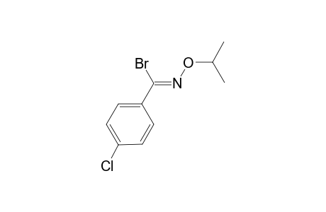 (Z)-O-Isopropyl-4-chlorobenzohydroxymoyl Bromide