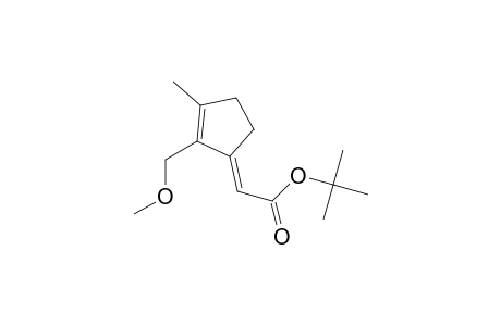 Acetic acid, [2-(methoxymethyl)-3-methyl-2-cyclopenten-1-ylidene]-, 1,1-dimethylethyl ester
