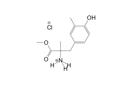 DL-alpha,3-dimethyltyrosine, methyl ester, hydrochloride