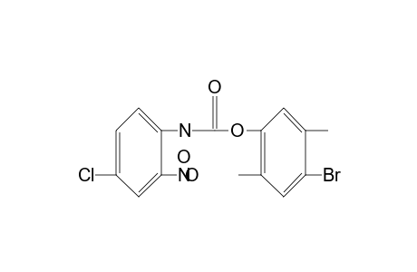 4-chloro-2-nitrocarbanilic acid, 4-bromo-2,5-xylyl ester
