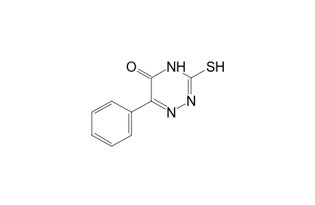 3-mercapto-6-phenyl-as-triazin-5(4H)-one