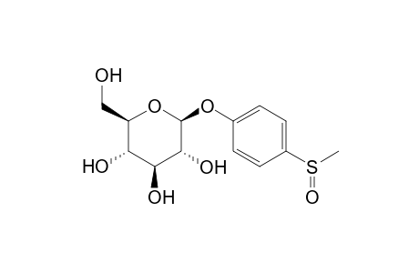 p-(methylsulfinyl)phenyl beta-D-(+)-glucoside