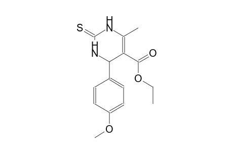 ETHYL-4-(4-METHOXYPHENYL)-6-METHYL-2-THIOXO-1,2,3,4-TETRAHYDROPYRIMIDINE-5-CARBOXYLATE