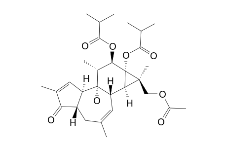 17-ACETOXY-4,20-DIDEOXYPHORBOL-12,13-BIS-(ISOBUTYRATE)