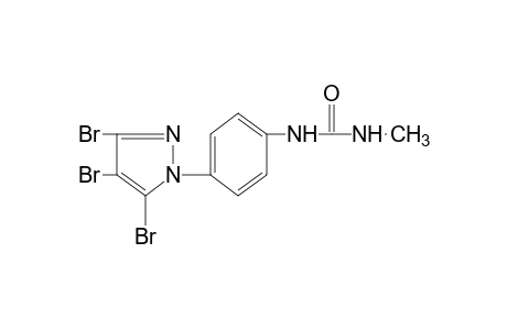 1-methyl-3-[p-(3,4,5-tribromopyrazol-1-yl)phenyl]urea