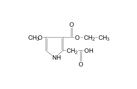 3-carboxy-4-methoxypyrrole-2-acetic acid, 3-ethyl ester