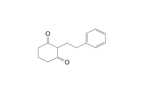 1,3-Cyclohexanedione, 2-(2-phenylethyl)-