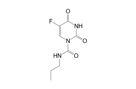 3,4-dihydro-2,4-dioxo-5-fluoro-N-propyl-1(2H)-pyrimidinecarboxamide