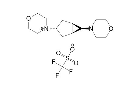 4-[1-alpha,3-alpha,5-alpha,6-beta)-6-MORPHOLINO-BICYCLO-[3.1.0]-HEXAN-3-YL]-MORPHOLONIUM-TRIFLUORO-METHANE-SULFONATE