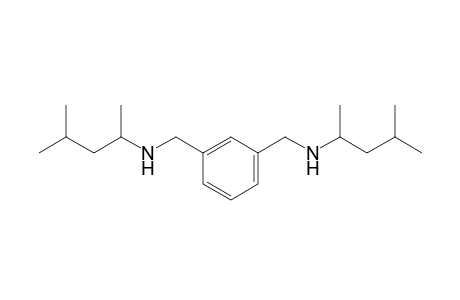 N,N'-bis(1,3-dimethylbutyl)-m-xylene-alpha,alpha'-diamine