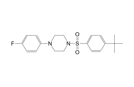 1-[(4-Tert-butylphenyl)sulfonyl]-4-(4-fluorophenyl)piperazine