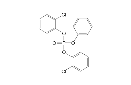 phosphoric acid, bis(o-chlorophenyl) phenyl ester