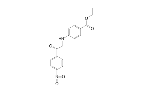 p-[(p-nitrophenacyl)amino]benzoic acid, ethyl ester