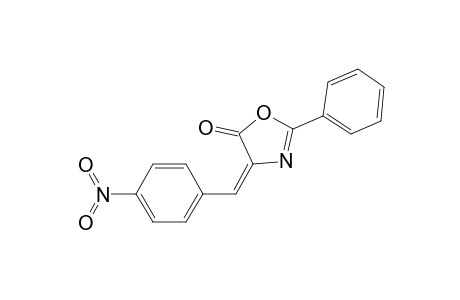 4-(4-Nitrobenzylidene)-2-phenyl-4,5-dihydro-1,3-oxazol-5-one