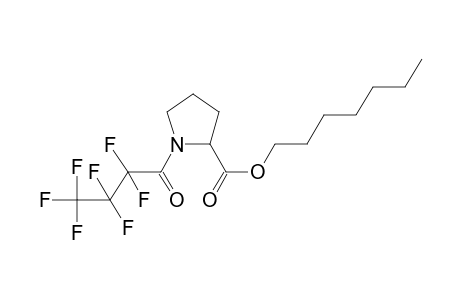 L-Proline, N-heptafluorobutyryl-, heptyl ester