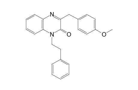 3-(p-methoxybenzyl)-1-phenethyl-2(1H)-quinoxalinone