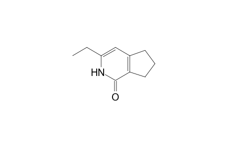 3-Ethyl-2,5,6,7-tetrahydro-2-pyrindin-1-one