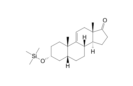 5.BETA.-ANDROST-9(11)-ENE-3.ALPHA.-OL-17-ONE-TRIMETHYLSILYL ETHER