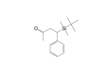 4-[tert-Butyl(dimethyl)silyl]-4-phenyl-2-butanone