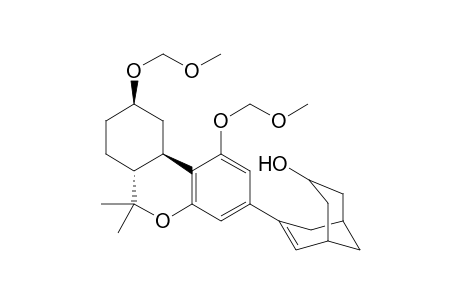 3-[(6aR,9R,10aR)-1,9-bis(methoxymethoxy)-6,6-dimethyl-6a,7,8,9,10,10a-hexahydrobenzo[c]chromen-3-yl]bicyclo[3.3.1]non-3-en-7-ol (autogenerated)