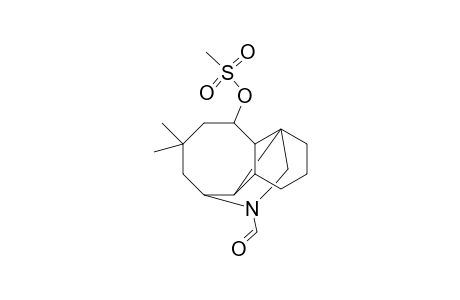 2H,6H-8a,4a-(Iminomethano)biphenylene-9-carboxaldehyde, 7,7-dimethyl-5-[(methylsulfonyl)oxy]-, (4a.alpha.,4b.alpha.,5.beta., 8a.alpha.,8b.beta.)-