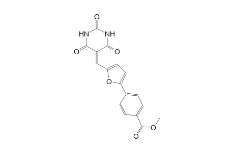 methyl 4-{5-[(2,4,6-trioxotetrahydro-5(2H)-pyrimidinylidene)methyl]-2-furyl}benzoate