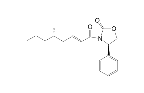 (4R)-3-[(5S)-(2E)-METHYL-OCT-2-ENOYL]-4-PHENYLOXAZOLIDIN-2-ONE
