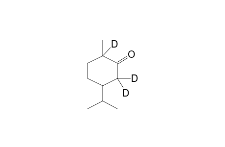 Cyclohexanone-2,6,6-D3, 2-methyl-5-(1-methylethyl)-