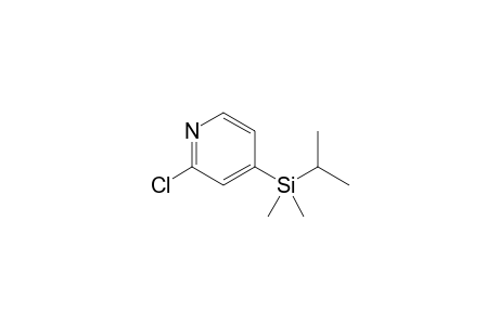 2-Chloro-4-(isopropyldimethylsilyl)pyridine