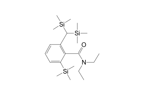 N,N-diethyl-2-(trimethylsilyl)-6-[bis(trimethylsilyl)methyl]benzamide