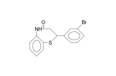 2-(3-Bromphenyl)-2,3,4,5-tetrahydro-1,5-benzothiazepin-4-on