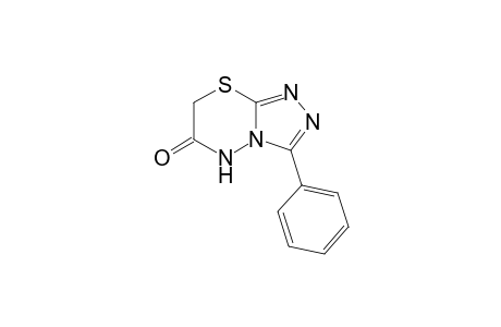 3-phenyl-7H-s-triazolo[3,4-b][1,3,4]thiadiazin-6(5H)-one