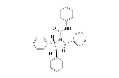 (+-)-2,4r-5t-1-Phenylaminocarbonyl-2,4,5-triphenyl-4,5-dihydroimidazole