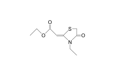 2-((Z)-Ethoxycarbonyl-methylidene)-3-ethyl-thiazolin-4-one