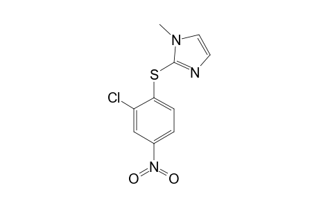 2-[(2-chloro-4-nitrophenyl)thio]-1-methylimidazole