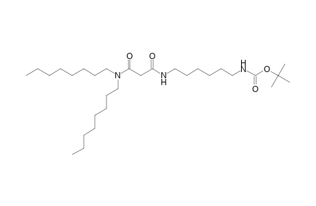 Propanediamide, N,N-dioctyl-N'-[6-(t-butoxycarbonylamino)hexyl]-