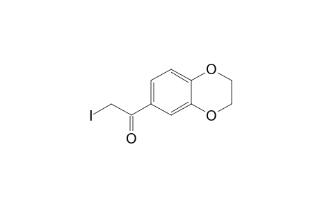 1-(2,3-dihydro-1,4-benzodioxin-7-yl)-2-iodoethanone