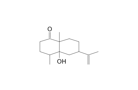 1(2H)-NAPHTALENONE, OCTAHYDRO-4a-HYDROXY-4,8a-DIMETHYL-6-(1-METHYLETHENYL)-