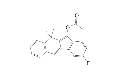 3-fluoro-10,10-dimethyl-10H-benzo[b]fluoren-11-yl acetate