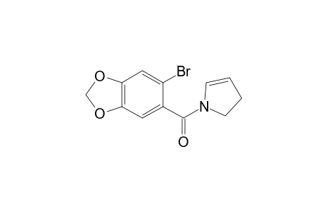 1-(6-Bromo-1,3-benzodioxol-5-ylcarbonyl)azacyclopent-2-ene