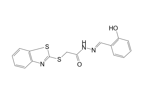 [(2-benzothiazolyl)thio]acetic acid, salicylidenehydrazide
