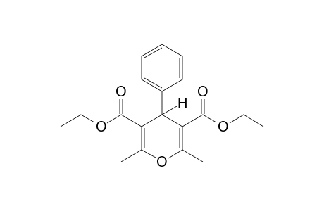 2,6-dimethyl-4-phenyl-4H-pyran-3,5-dicarboxylic acid, diethyl ester