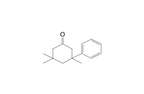 Cyclohexanone, 3,3,5-trimethyl-5-phenyl-