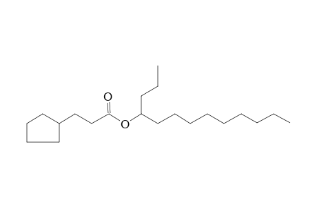 3-Cyclopentylpropionic acid, 4-tridecyl ester