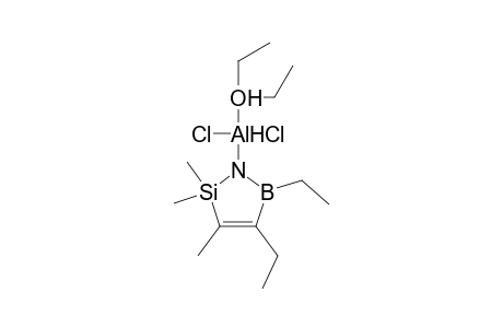 Aluminum, dichloro(4,5-diethyl-2,2,3-trimethyl-1-aza-2-sila-5-boracyclopent-3-enato-N1)[1,1'-oxybis[ethane]]-, (t-4)-