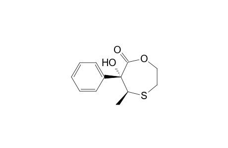 trans-3-Hydroxy-4-methyl-3-phenyl-5-thiacycloheptanelactone