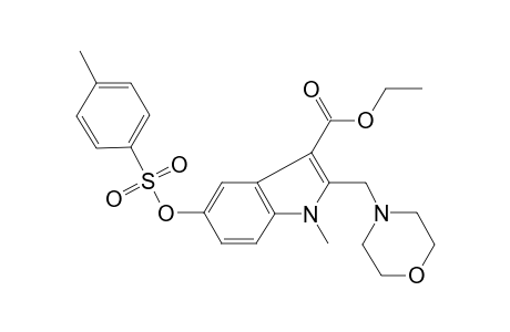 1-Methyl-2-(morpholinomethyl)-5-tosyloxy-indole-3-carboxylic acid ethyl ester