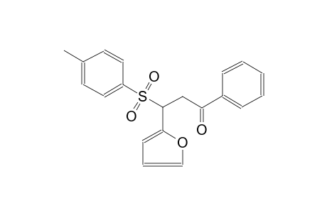 1-propanone, 3-(2-furanyl)-3-[(4-methylphenyl)sulfonyl]-1-phenyl-