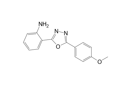 2-[5-(4-methoxyphenyl)-1,3,4-oxadiazol-2-yl]aniline